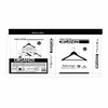 Set of Clothes Hangers Max Home Natural Wood Steel 44,5 x 23 x 1 cm 10 Pieces (6 Units)