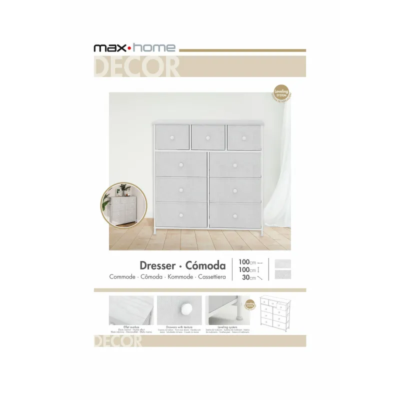Komoda Max Home Balta 100 x 100 x 30 cm
