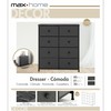 Комод Max Home Серый Мрамор 80 x 81 x 30 cm