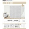Комод Max Home Белый 80 x 81 x 30 cm