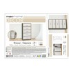 Kumode Max Home Balts Pelēks Moderns 58 x 112 x 30 cm