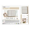 Kumode Max Home Balts Pelēks Moderns 114 x 92 x 30 cm