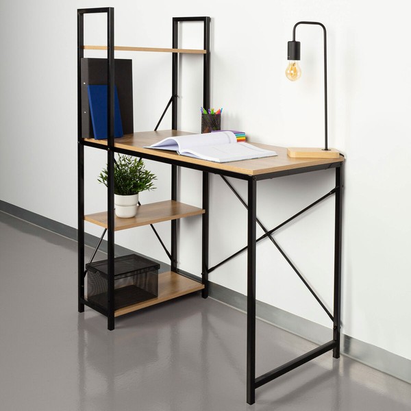 Стол с полкой Max Home Сталь меламин ДСП 120 x 12 x 64 cm