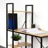 Desk with Shelf Max Home Steel Melamin Particleboard 100 x 120 x 52 cm