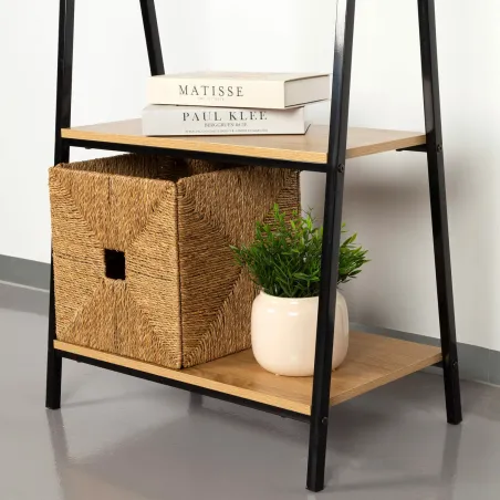 Coat rack with shelf Max Home Steel Melamin Particleboard Minimalist 64 x 150 x 40 cm
