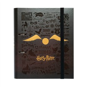 Harry Potter - A4 binder (2 rings, elastic)