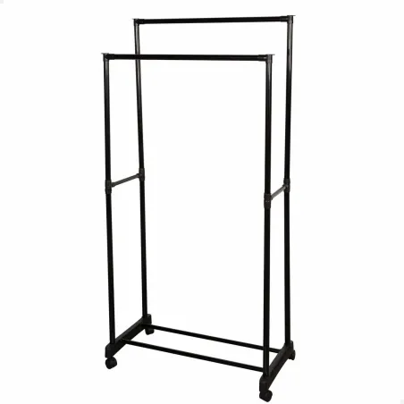 Coat rack Max Home Steel Plastic 75 x 157 x 40 cm (4 Units)
