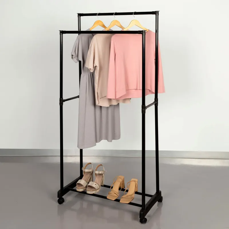 Coat rack Max Home Steel Plastic 75 x 157 x 40 cm (4 Units)