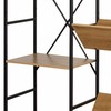 Hyllyt Max Home Teräs Melamiini lastulevy 125 x 150 x 27 cm