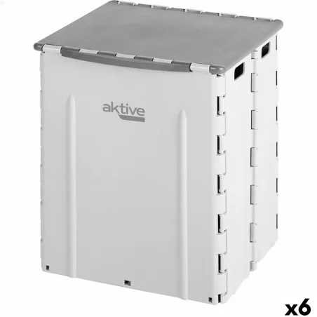 Atkritumu tvertne Aktive polipropilēns TPR 31 x 38 x 27 cm (6 gb.)