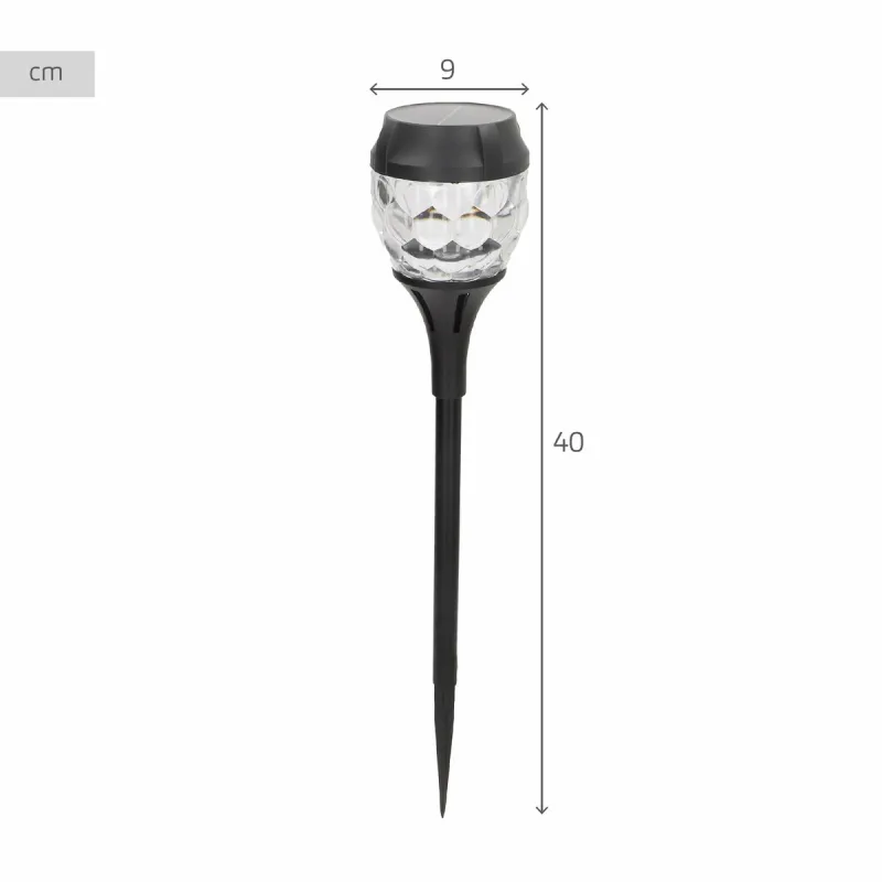 Solārā lampa Aktive 9 x 40 x 9 cm (6 gb.)