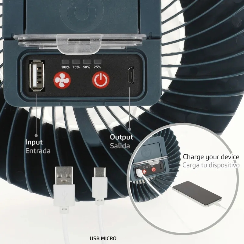 Ventiliatorius USB Aktive (4 vnt.)