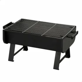 Портативный барбекю Aktive Сталь 45 x 25 x 30 cm Чёрный (2 штук)