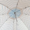 Beach parasol Aktive Blue Ø 220 cm 220 x 200 x 220 cm (6 Units)