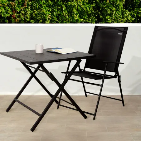 Pöytäsetti 2 tuolilla Aktive 75 x 70 x 75 cm (3 Kappaletta)