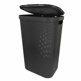 Laundry basket Curver INFINITY Grey Plastic 60 L 44 x 60 x 35 cm (6 Units)