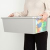 Контейнер для хранения Curver Серый Пластик 26 L 55 x 19 x 35 cm (7 штук)