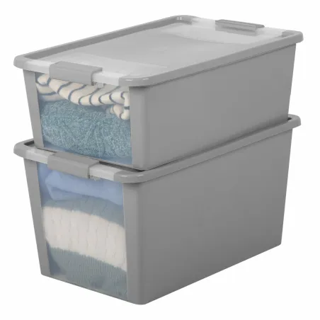 Sandėliavimo dėžutė Curver Pilka Plastmasinis 40 L 55 x 28 x 35 cm (5 vnt.)