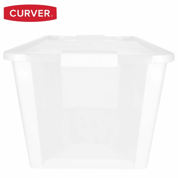 Sandėliavimo dėžutė su dangteliu Curver Balta Plastmasinis 40 L 55 x 28 x 35 cm (5 vnt.)