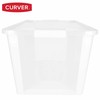 Uzglabāšanas Kaste ar Vāku Curver Balts Plastmasa 40 L 55 x 28 x 35 cm (5 gb.)
