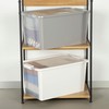 Säilytyslaatikko kannella Curver Valkoinen Muovinen 40 L 55 x 28 x 35 cm (5 osaa)