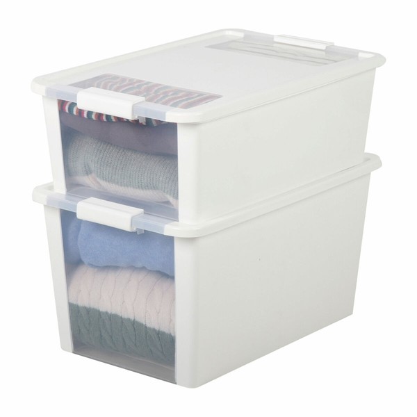 Sandėliavimo dėžutė su dangteliu Curver Balta Plastmasinis 40 L 55 x 28 x 35 cm (5 vnt.)