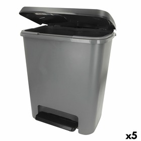 Jäteastia Curver Tumman harmaa Muovinen 25 L (5 osaa)