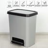 Waste bin Curver Grey Plastic 25 L (5 Units)