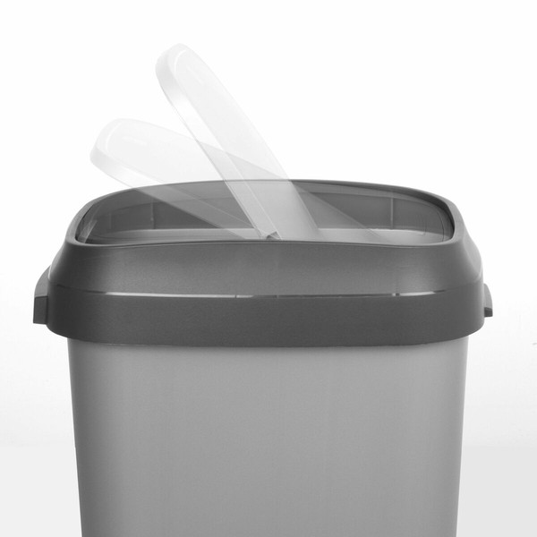 Waste bin Curver Dark grey Plastic 50 L (6 Units)