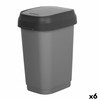 Šiukšlių dėžė Curver Tamsiai pilka Plastmasinis 35 L (6 vnt.)
