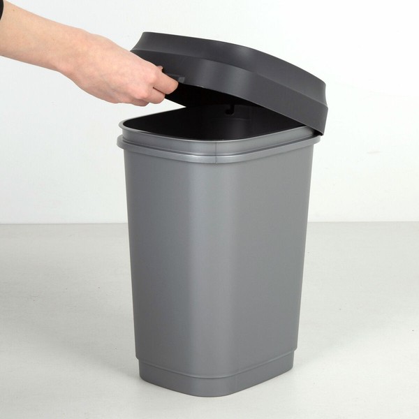 Atkritumu tvertne Curver Tumši pelēks Plastmasa 35 L (6 gb.)
