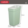 Šiukšlių dėžė Curver Žalia Plastmasinis 30 L (6 vnt.)