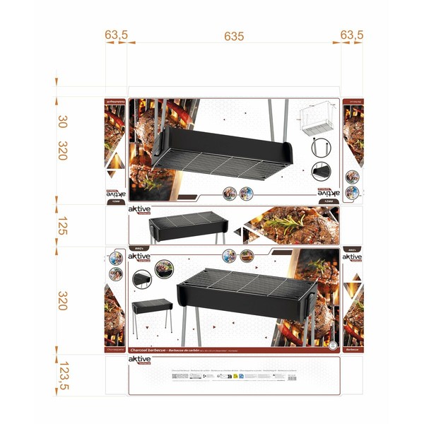 Barbecue Portable Aktive Steel