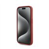 Karl Lagerfeld Diagonal Quilted Script - Case for iPhone 15 Pro Max (Red)