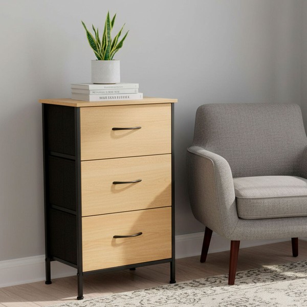 Kumode Max Home Melns Moderns 40 X 75 X 30 CM