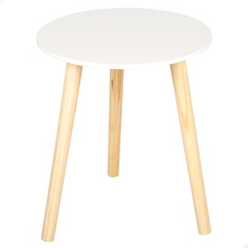 Side table Max Home White 35 x 40 x 35 cm (6 Units)