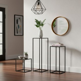 Set of 3 small tables Max Home 30 x 90 x 30 cm
