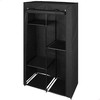 Clothes and Shoe Organiser Max Home Black 88 X 167 X 45 CM 2 Units