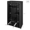 Clothes and Shoe Organiser Max Home Black 88 X 167 X 45 CM 2 Units