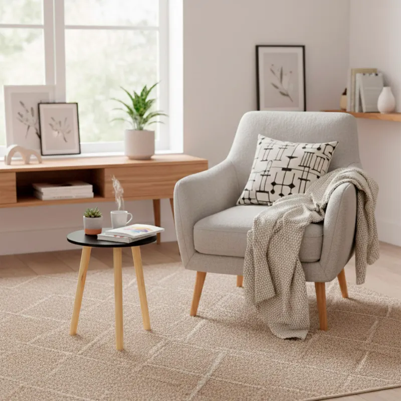 Side table Max Home 35 x 40 x 35 cm (6 Units)