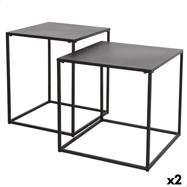 Set of 2 tables Max Home 38 x 37 x 38 cm (2 osaa)