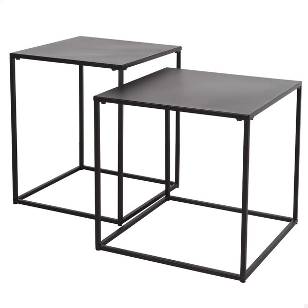 Set of 2 tables Max Home 38 x 37 x 38 cm (2 Units)