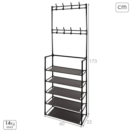 Coat rack Max Home Metal (4 Units)