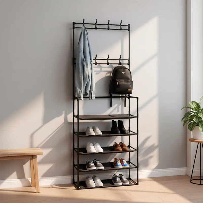 Takkiteline Max Home Metalli (4 osaa)