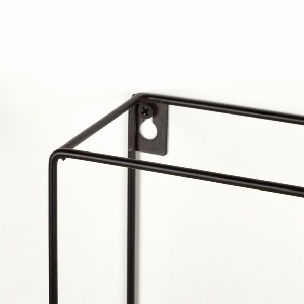 Shelves Max Home Iron MDF Wood (2 Units)