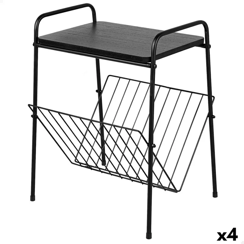 Kahvipöytä Max Home Rauta Puu MDF (4 osaa)