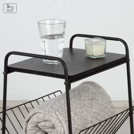 Kahvipöytä Max Home Rauta Puu MDF (4 osaa)