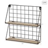 Shelves Max Home Iron MDF Wood 40 X 41 X 11 CM (6 Units)