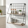 Shelves Max Home Iron MDF Wood 40 X 41 X 11 CM (6 Units)