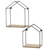 Shelves Max Home Iron MDF Wood 21 x 25 x 10 cm (6 Units)